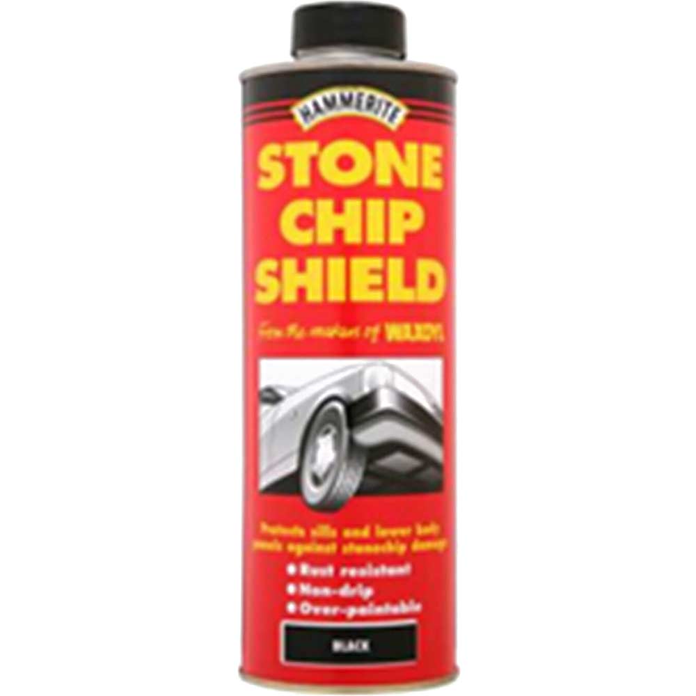 Photo of Hammerite Stonechip Shield Schutz Black 1l