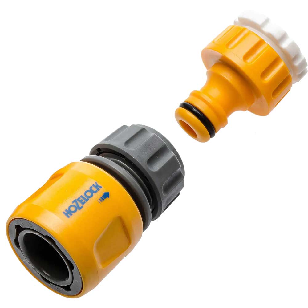 Hozelock Threaded Tap Hose Pipe Connector Set Tap Connectors