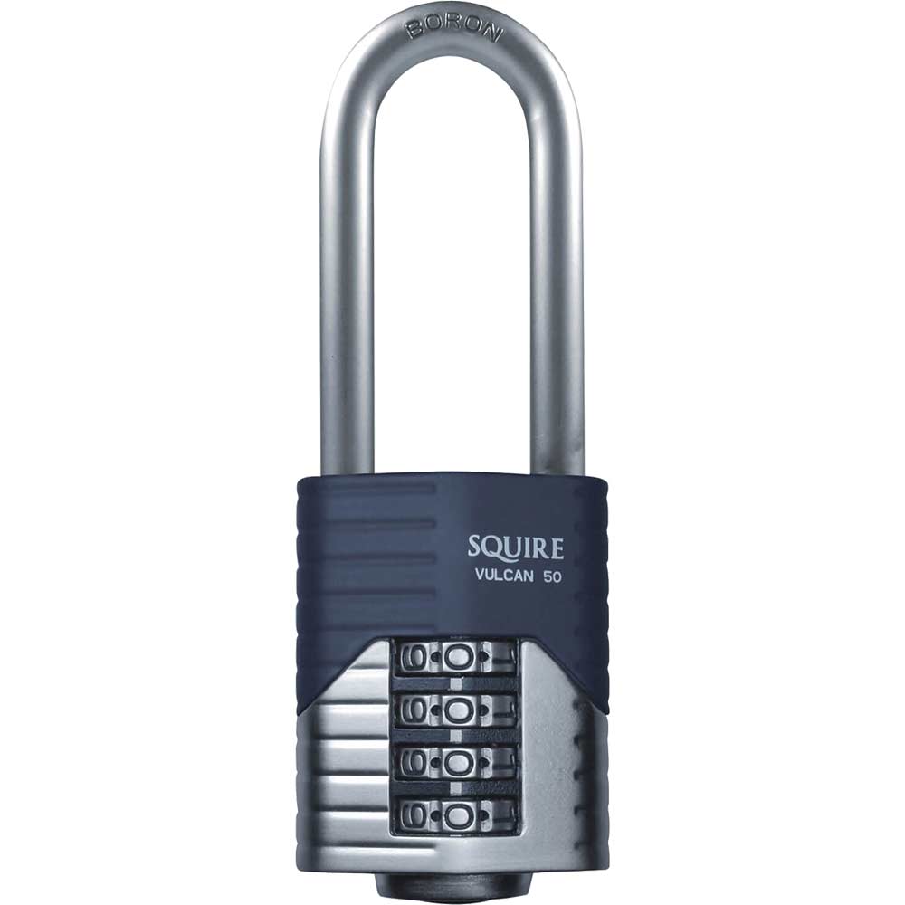 Photo of Henry Squire Vulcan Boron Shackle Combination Padlock 40mm Long