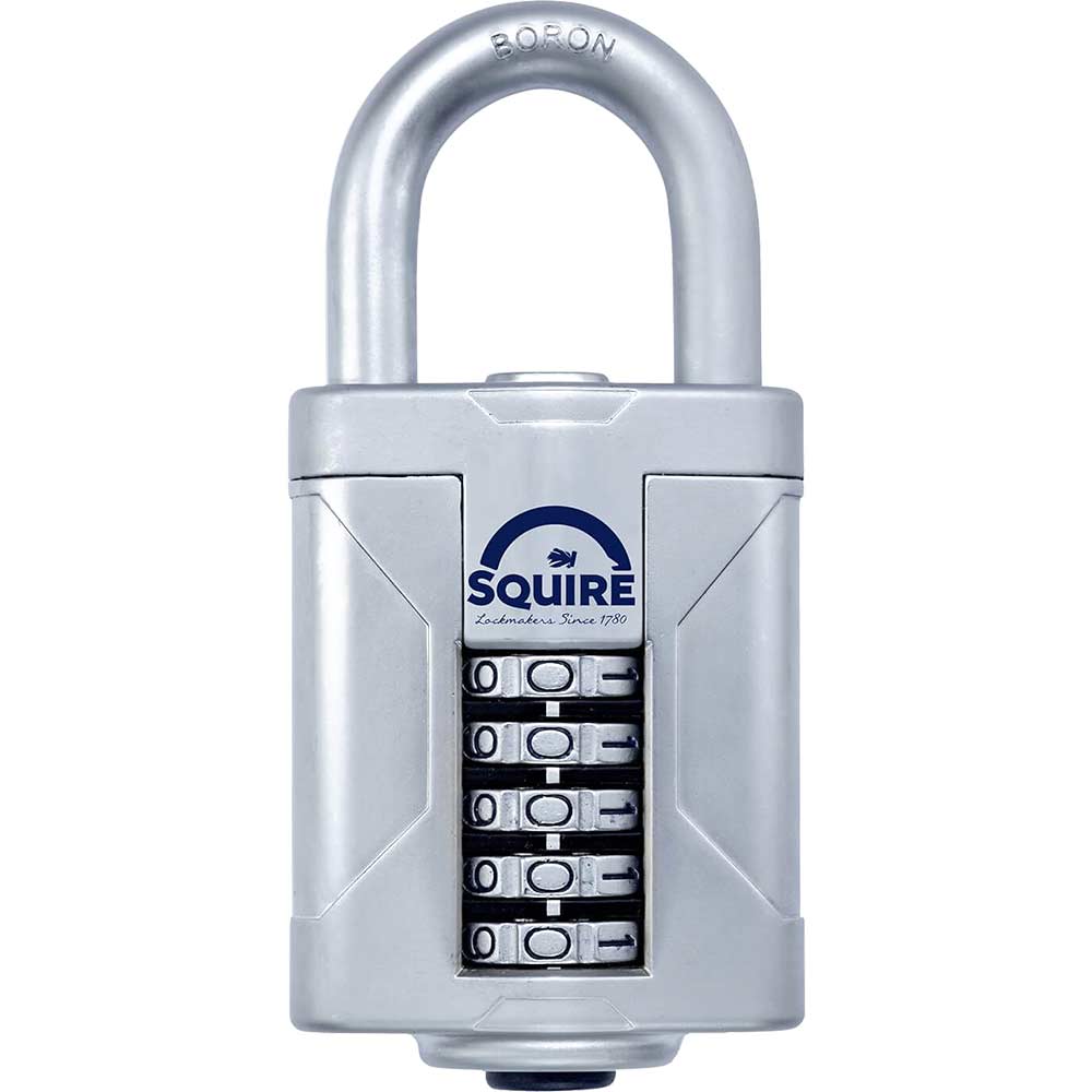 Photo of Henry Squire Vulcan Boron Shackle Combination Padlock 60mm Standard