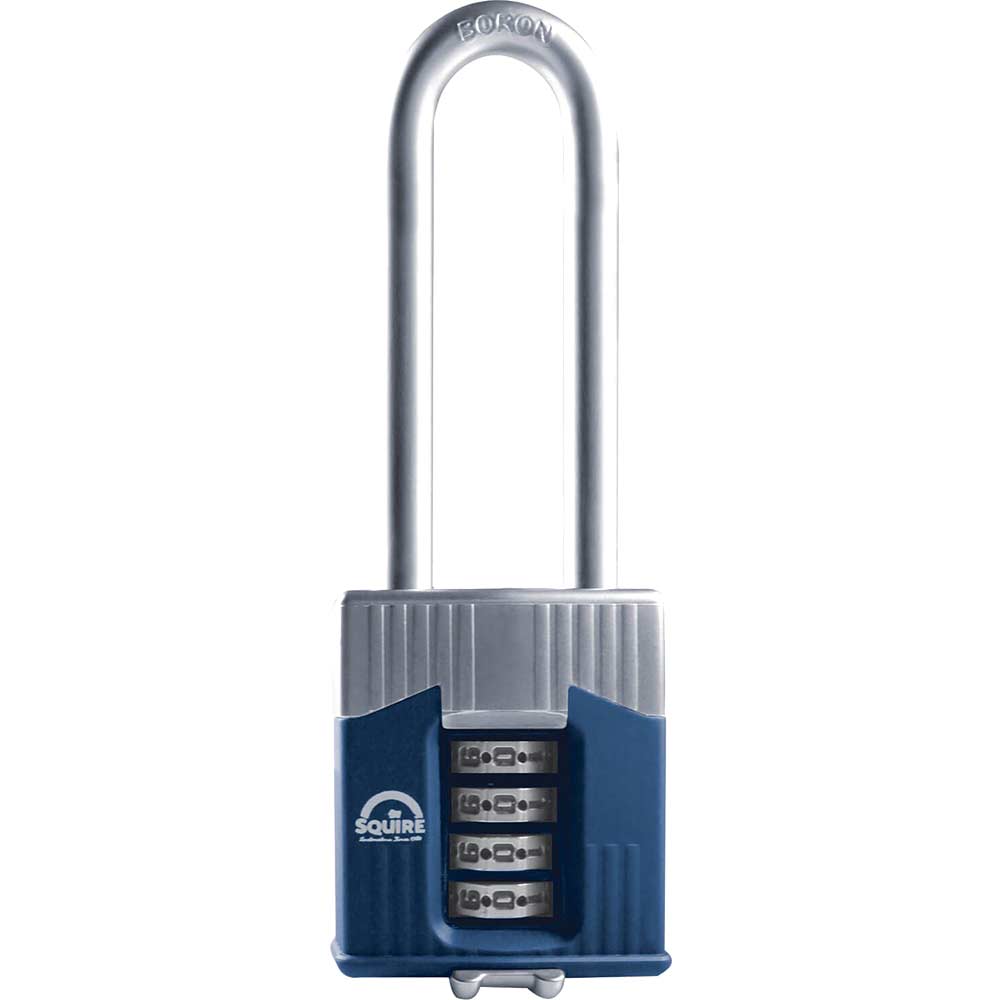 Photo of Henry Squire Warrior High-security Shackle Combination Padlock 45mm Long