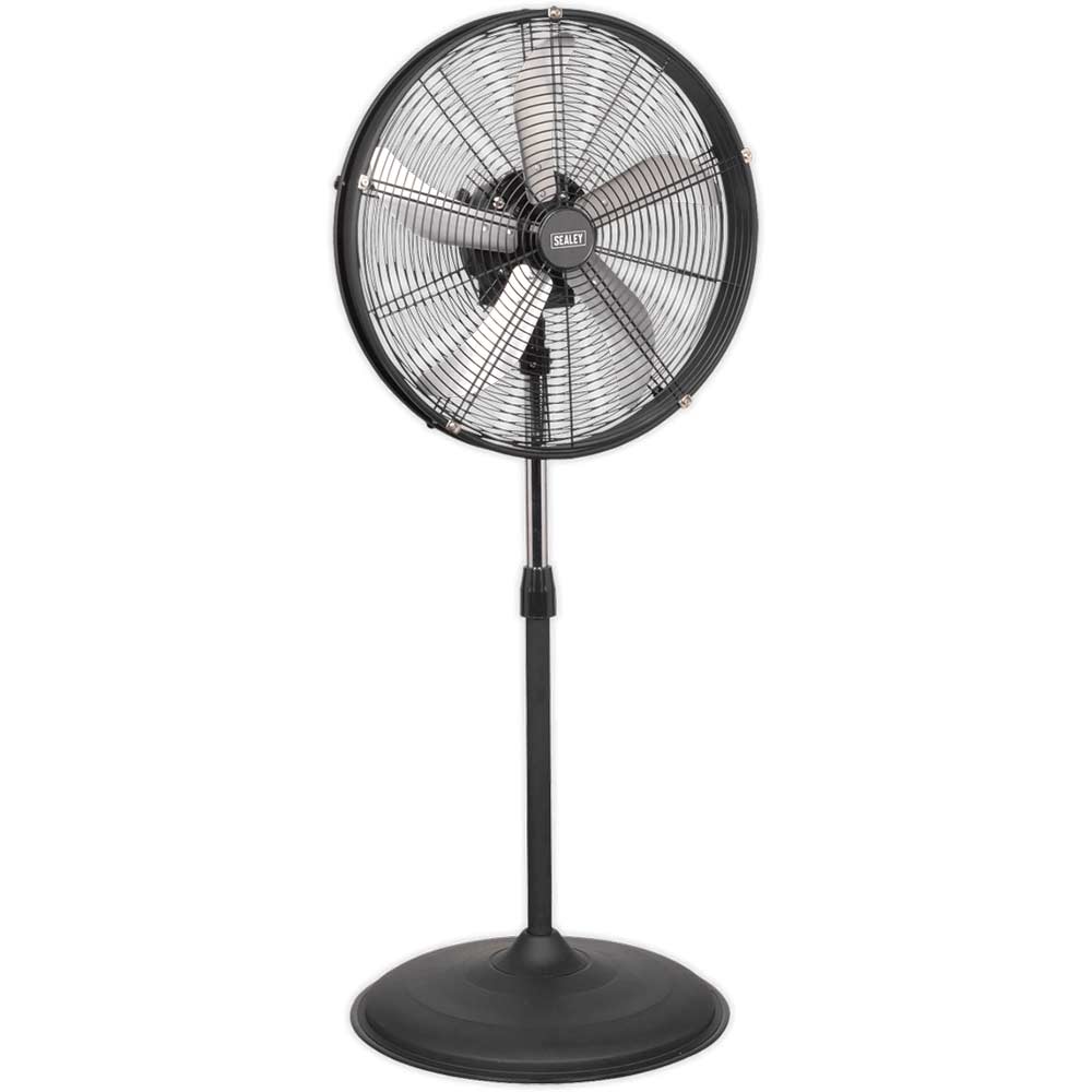 buy Sealey Industrial High Velocity Oscillating Pedestal Fan 20