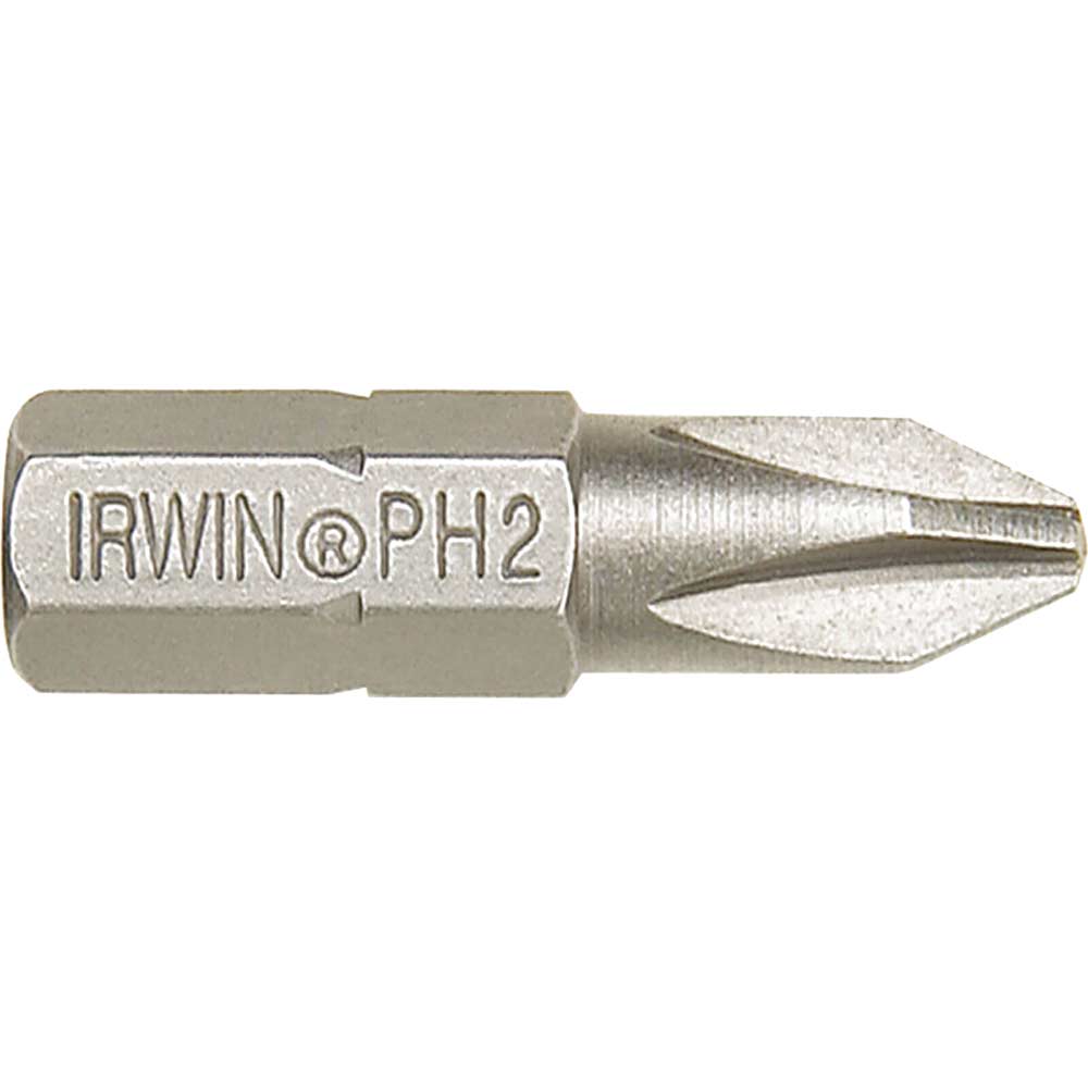 Photo of Irwin Phillips Screwdriver Bit Ph2 25mm Pack Of 2