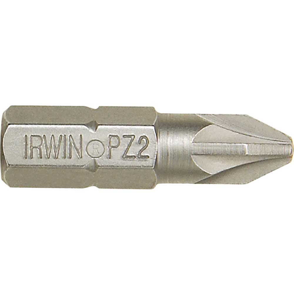 Photo of Irwin Pozi Screwdriver Bit Pz1 25mm Pack Of 2