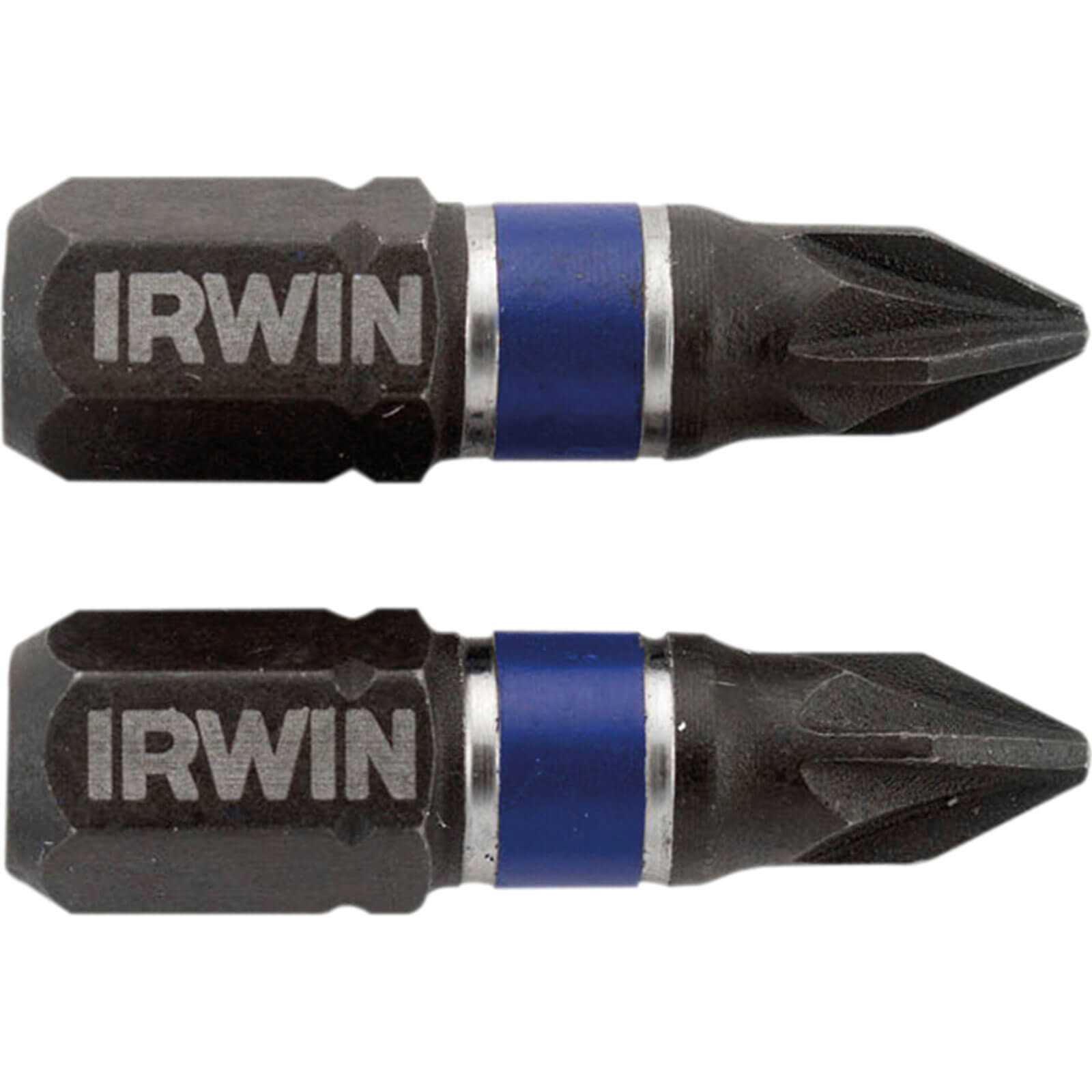 Photo of Irwin Impact Pozi Screwdriver Bit Pz1 25mm Pack Of 2