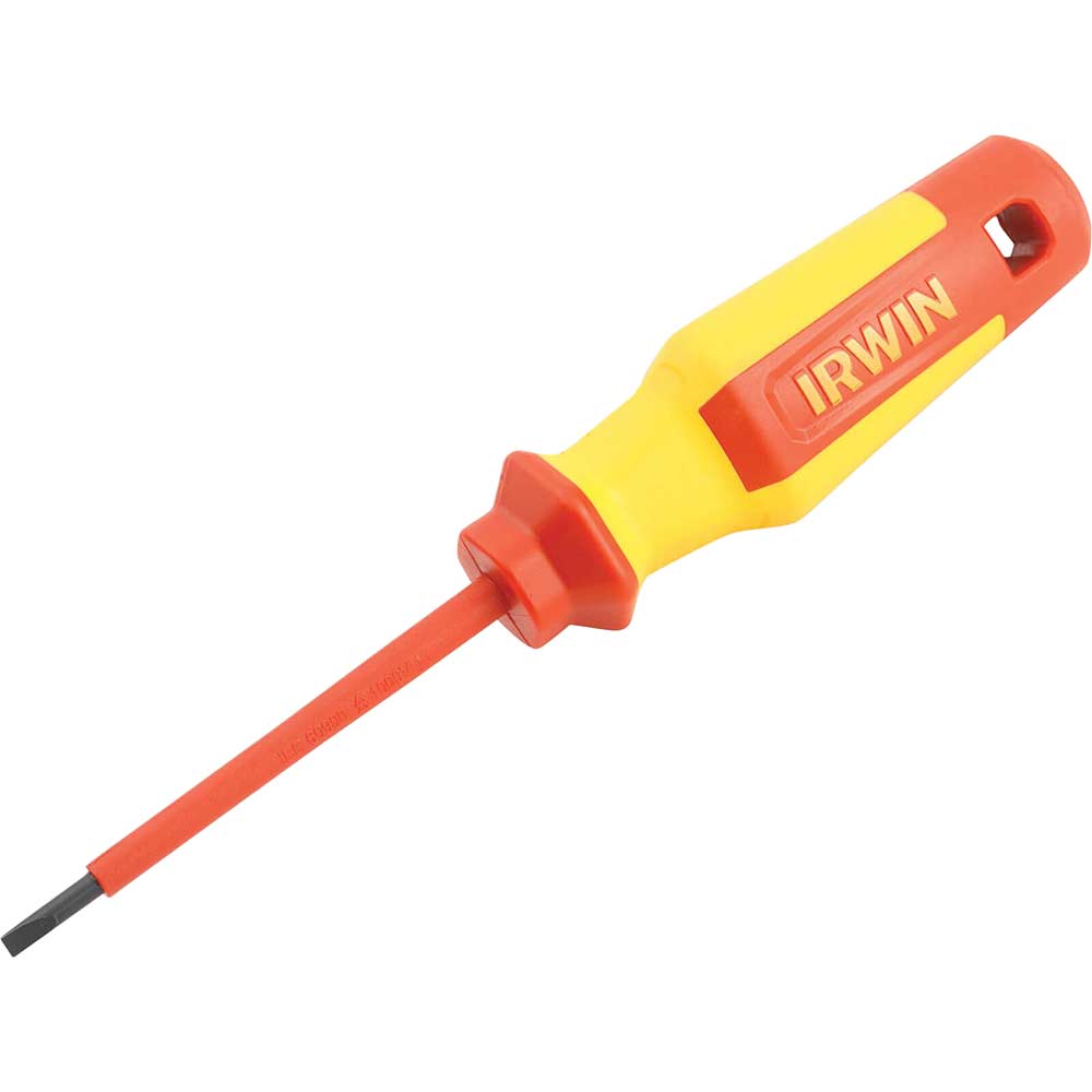 Irwin VDE Insulated Pro Comfort Parallel Slotted Screwdriver