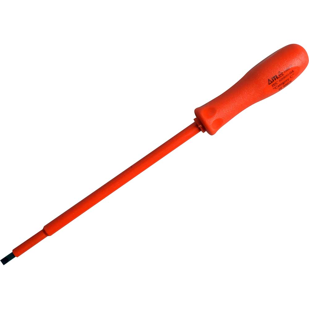 Photo of Itl Insulated Parallel Slotted Electricians Screwdriver 5mm 200mm