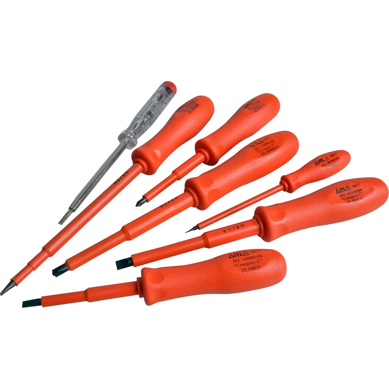 Image of ITL 7 Piece Insulated Screwdriver Set