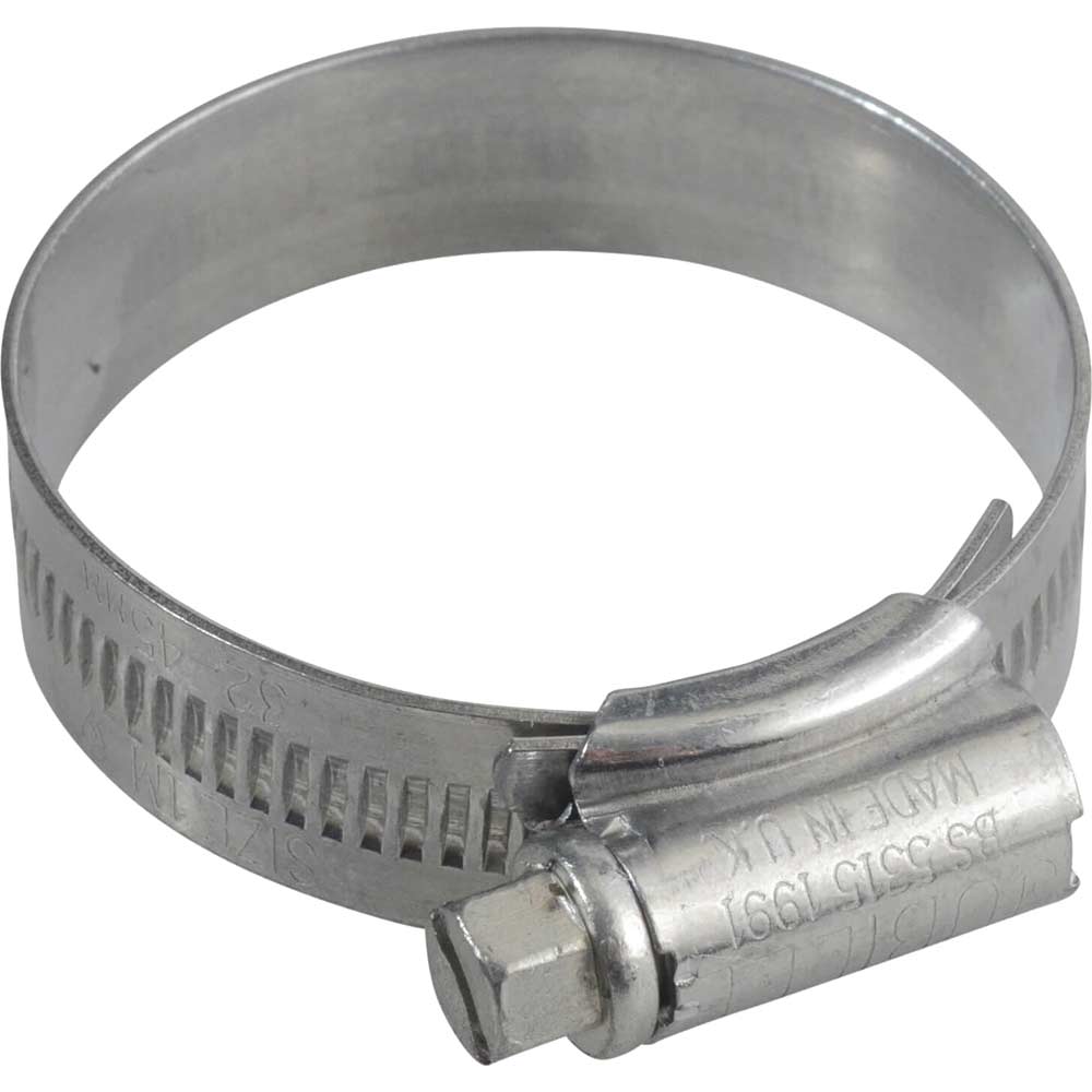 Photo of Jubilee Zinc Plated Hose Clip 32mm - 45mm Pack Of 1