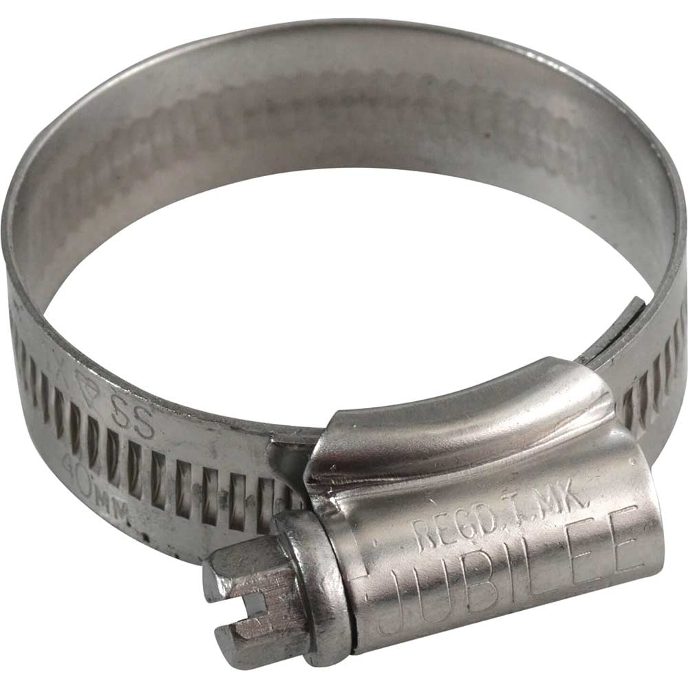 Photo of Jubilee Stainless Steel Hose Clip 30mm - 40mm Pack Of 1