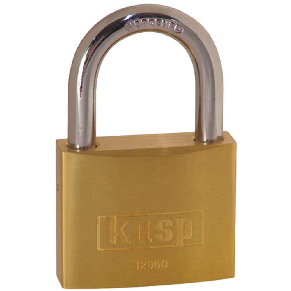 Photo of Kasp 120 Series Brass Padlock 60mm Standard