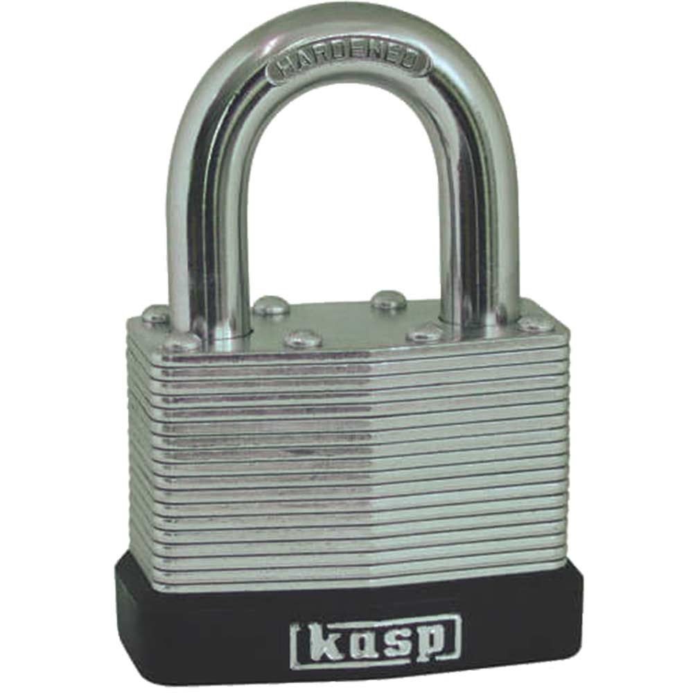 Photo of Kasp 130 Series Laminated Steel Padlock Keyed Alike 50mm Standard 30501