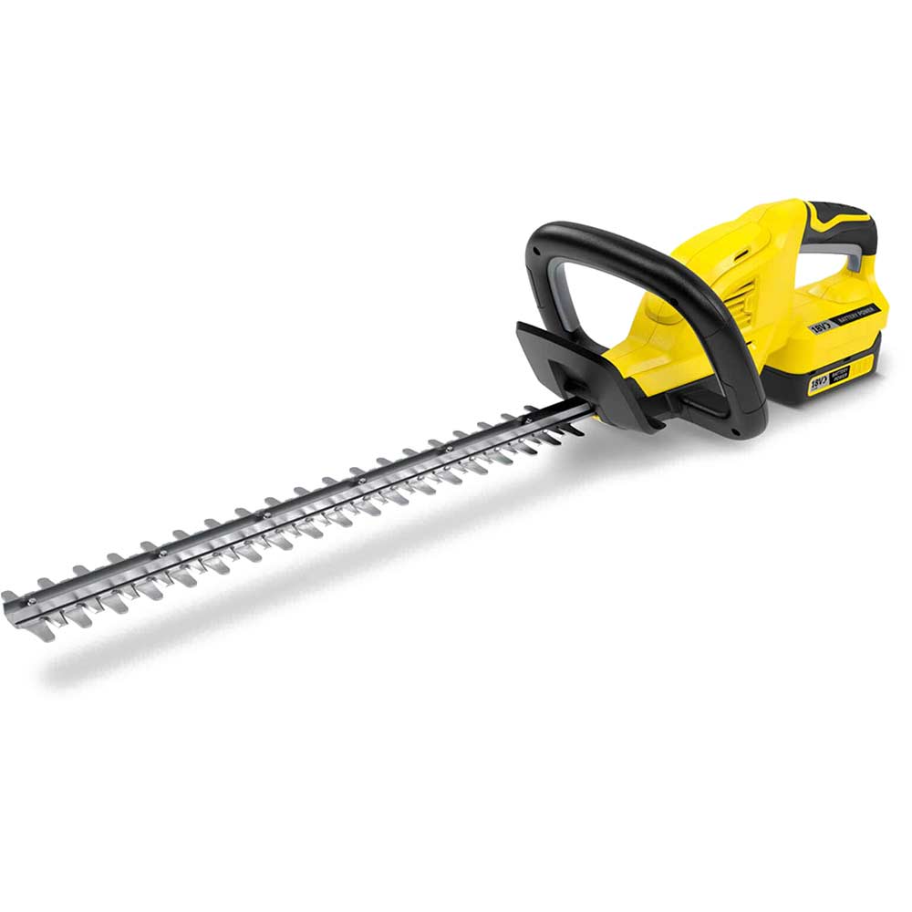 Karcher HGE 1845 18v Cordless Hedge Trimmer 450mm 1 x 25ah Li-ion Charger