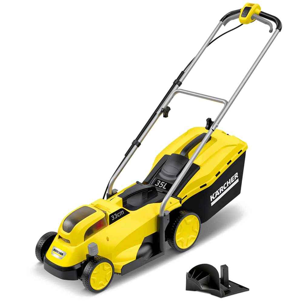 Image of Karcher LMO 1833 18v Cordless Rotary Lawnmower 330mm No Batteries No Charger