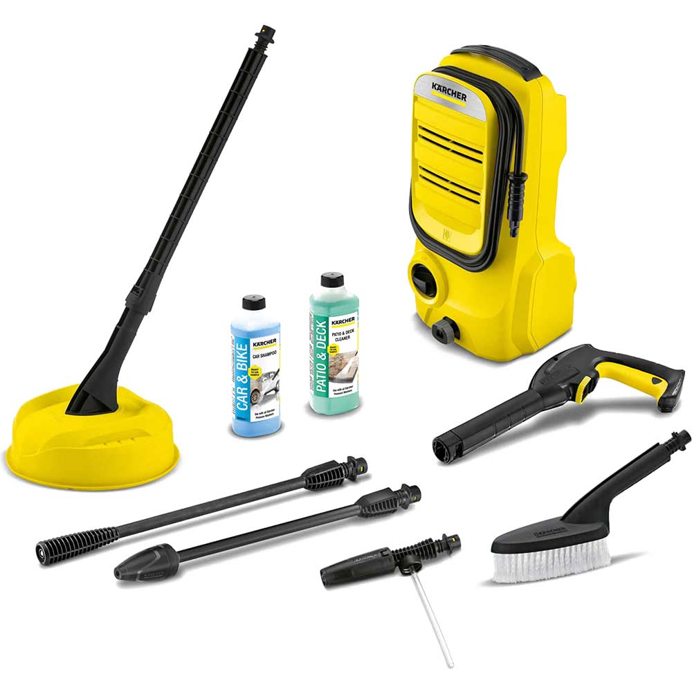 Karcher K2 COMPACT Home and Car Pressure Washer 110 Bar New 2019 Model ...