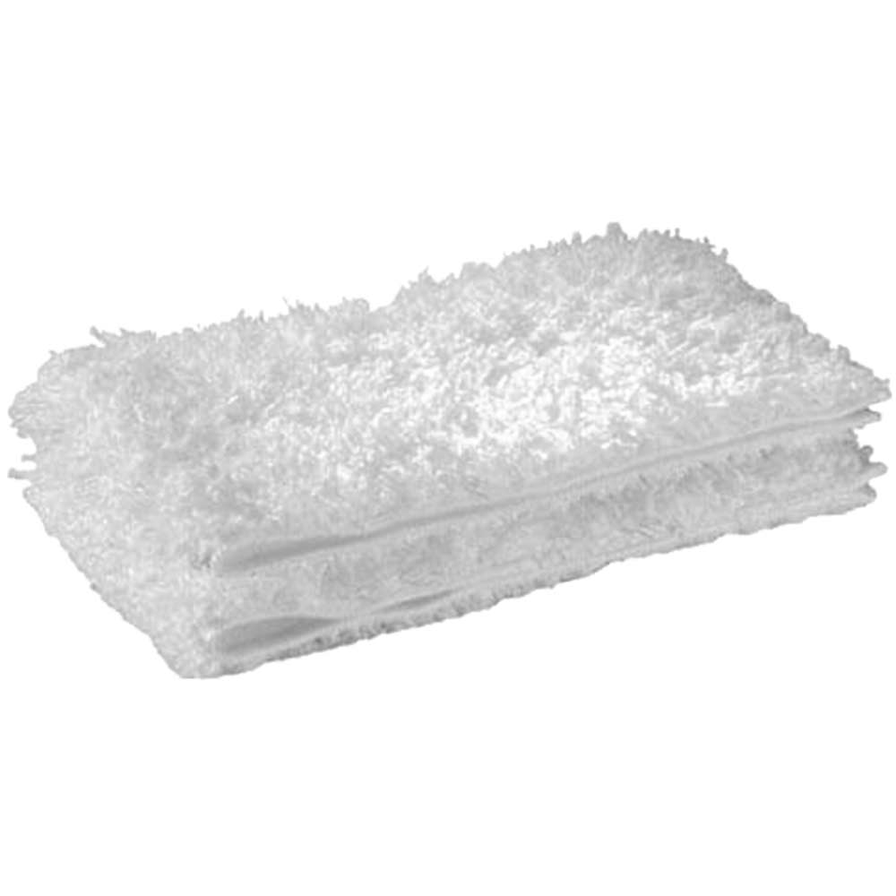 Image of Karcher Floor Tool Microfibre Cloths for SC, DE and SG Steam Cleaners Pack of 2