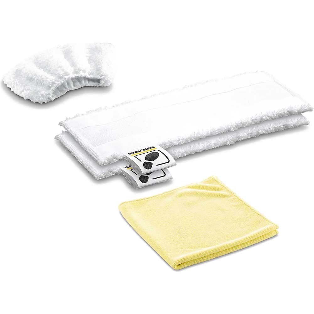 Karcher Floor Tool Kitchen Microfibre Cloth Set for SC EASYFIX Steam Cleaners