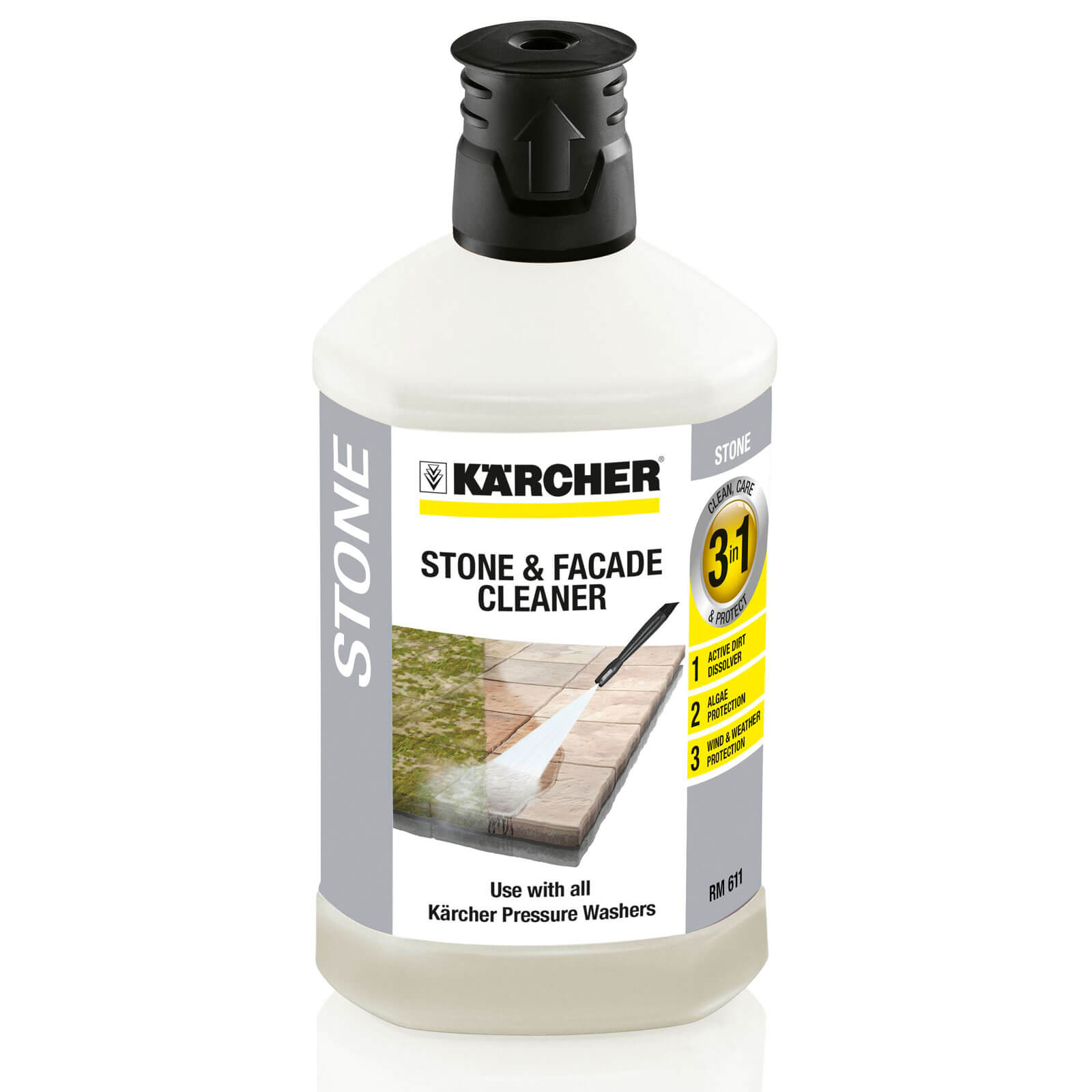 Photo of Karcher Multi Purpose Stone And Facade Plug N Clean Detergent 1l