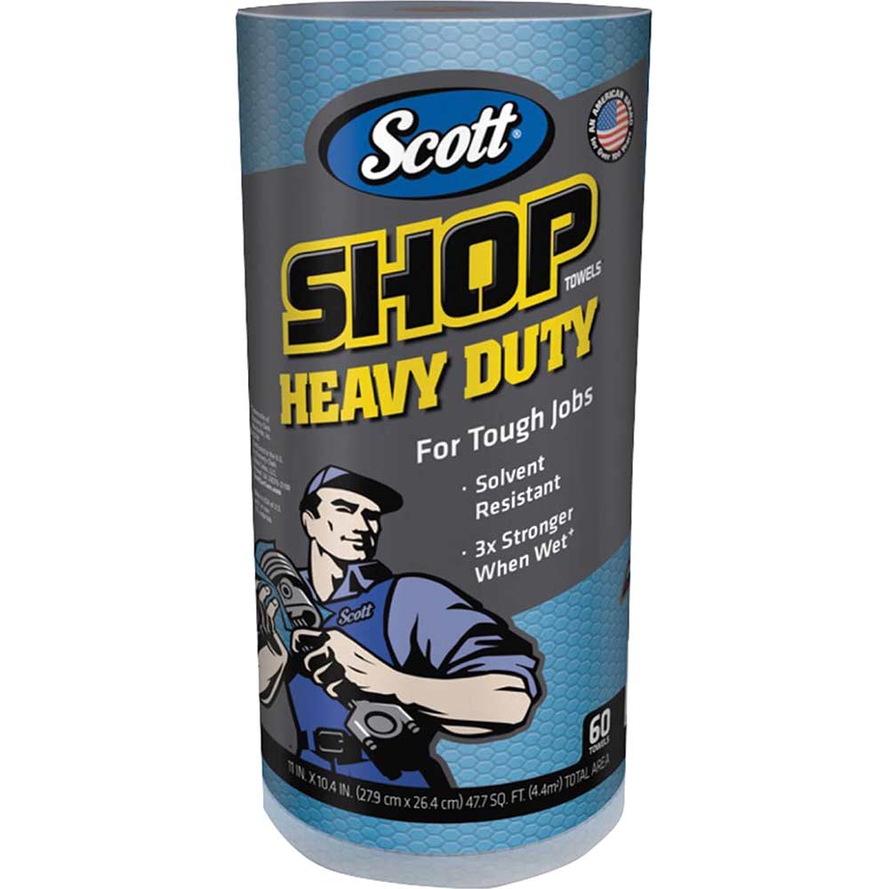 Image of Scott Blue Heavy Duty Workshop Cloth Roll