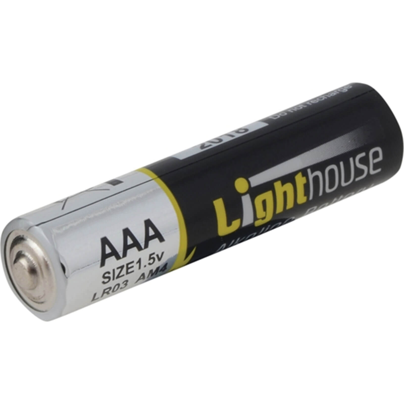 Image of Lighthouse LR03 Extra Long Life AAA Alkaline Batteries Pack of 4