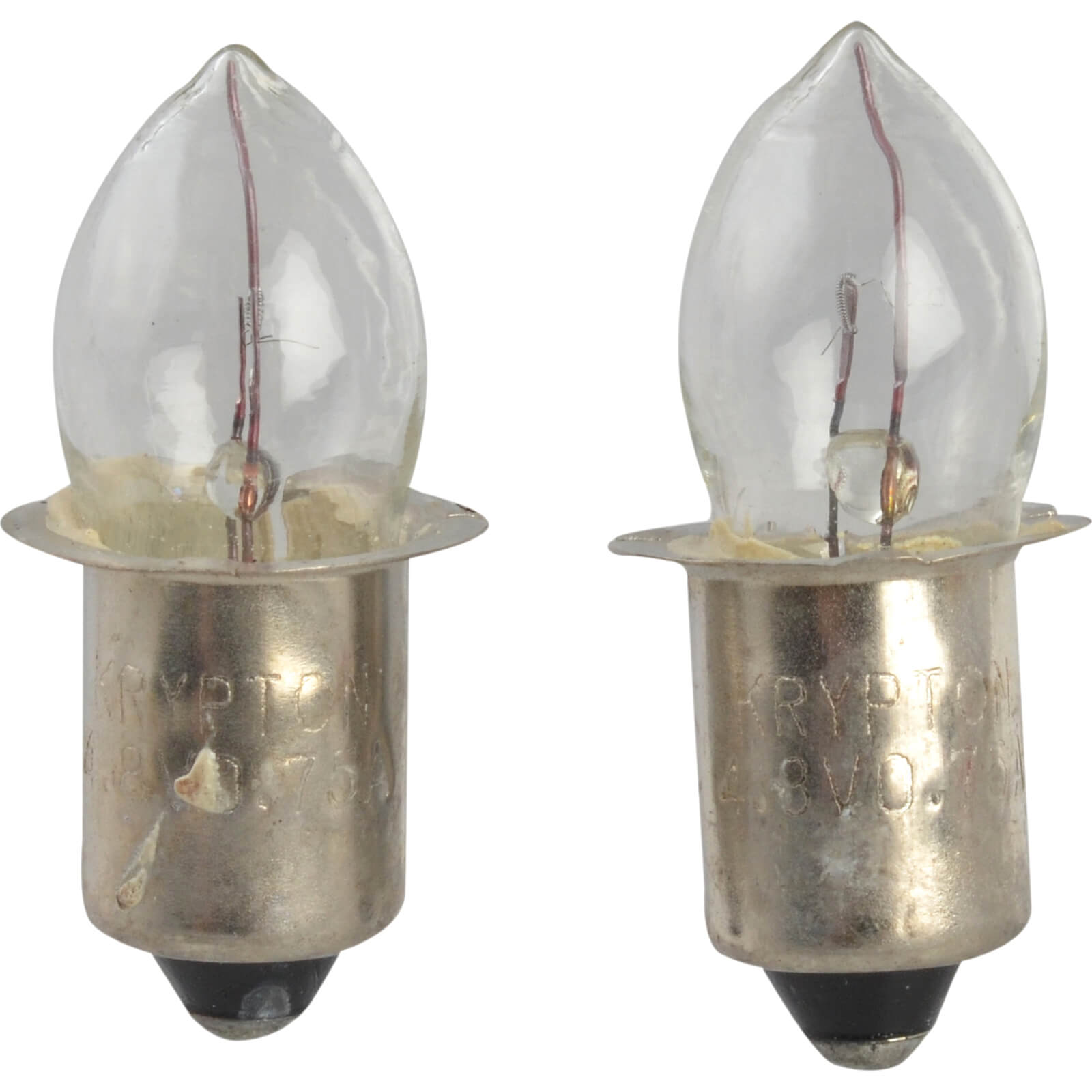 Image of Lighthouse Krypton Bulbs 4.8v Push T996 Pack of 2