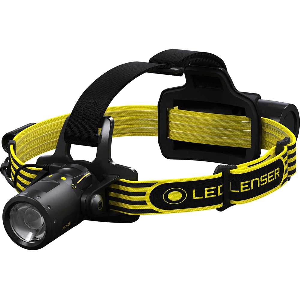 Photo of Led Lenser Ilh8 Atex And Iecex Led Head Torch Black & Yellow