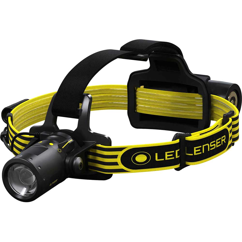 Photo of Led Lenser Ilh8r Rechargeable Atex And Iecex Led Head Torch Black & Yellow