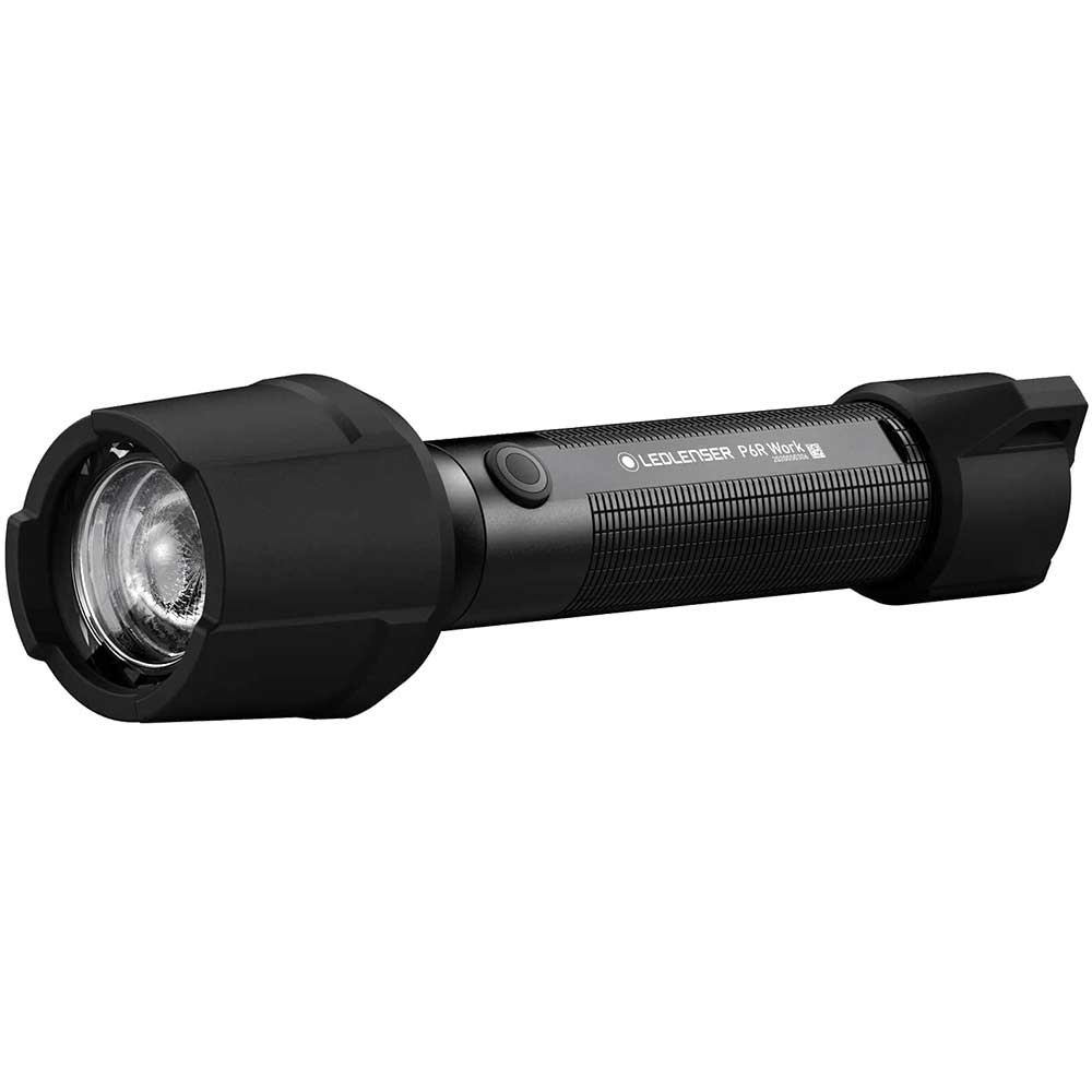 Image of LED Lenser P6R WORK Rechargeable LED Torch Black