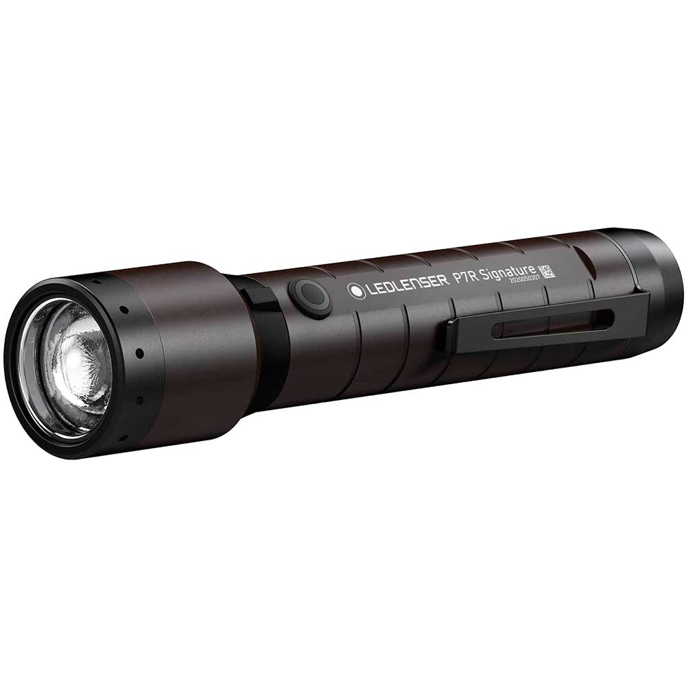 Image of LED Lenser P7R Signature Rechargeable LED Torch Black