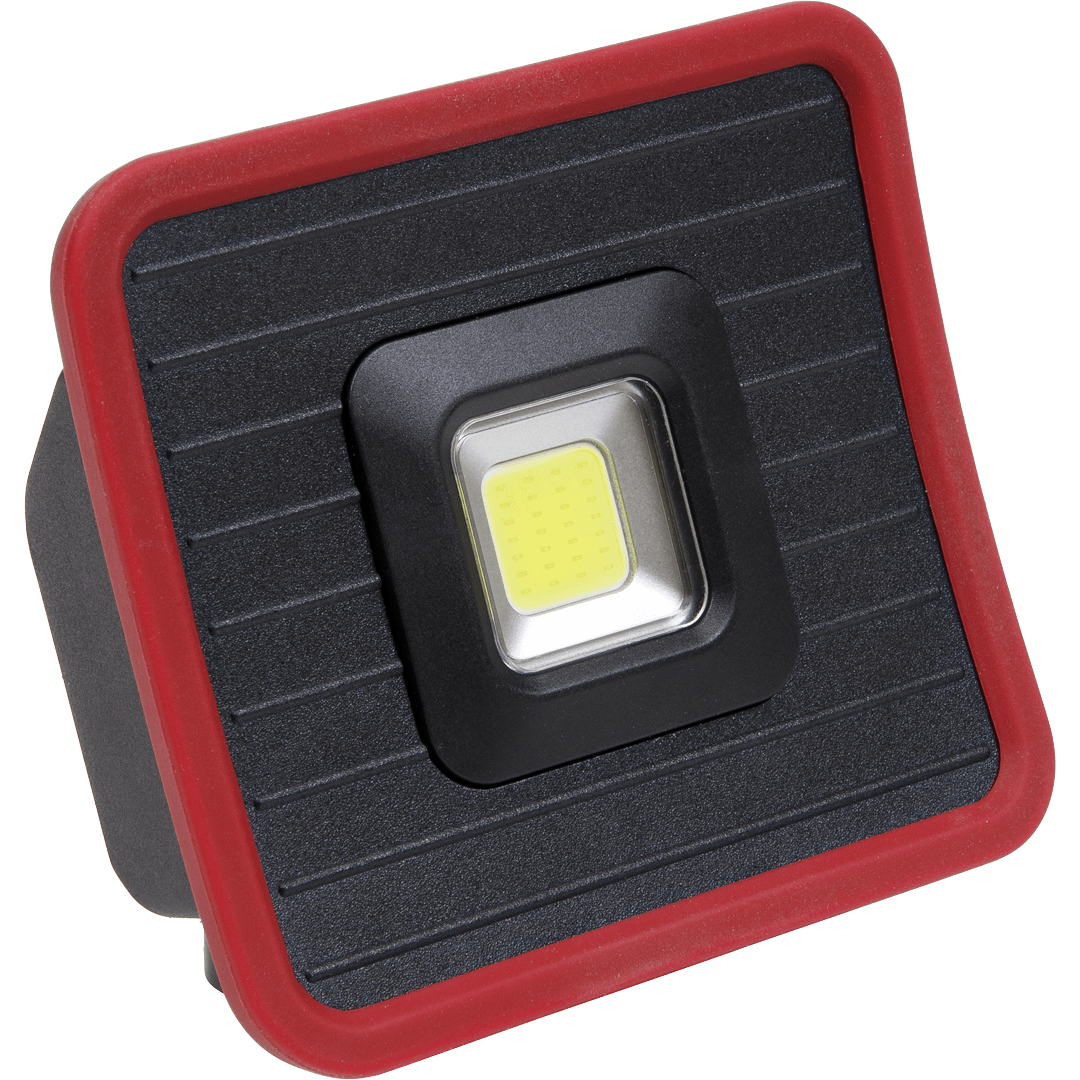 Sealey Rechargeable COB LED Pocket Floodlight and Power Bank Red