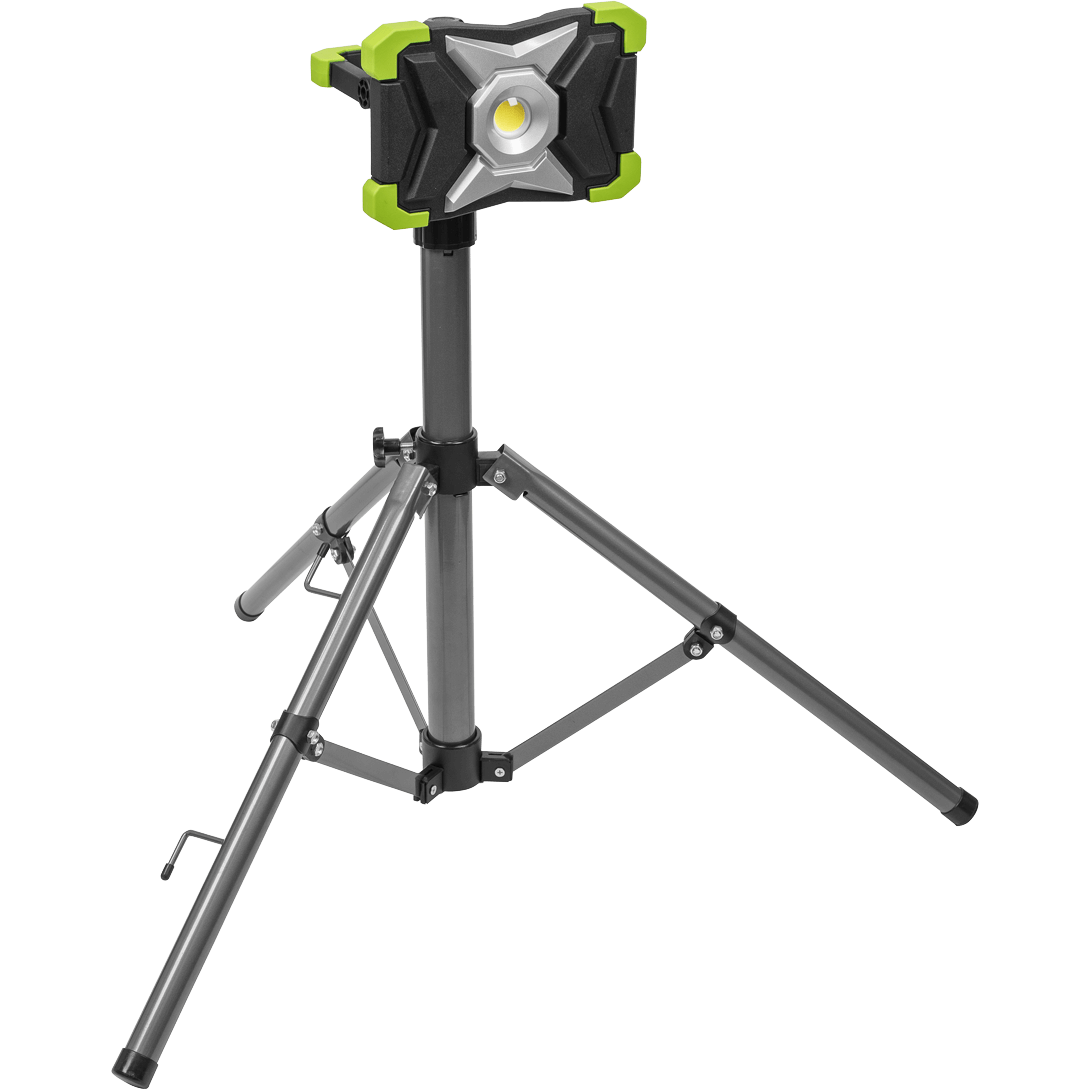 Sealey Rechargeable COB LED Tripod Worklight and Power Bank Green