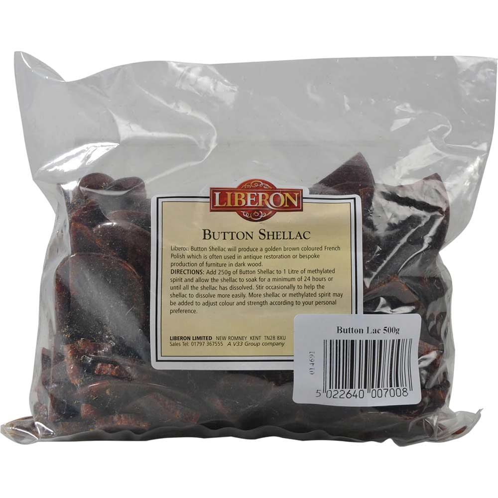 Photo of Liberon Button Shellac 250g