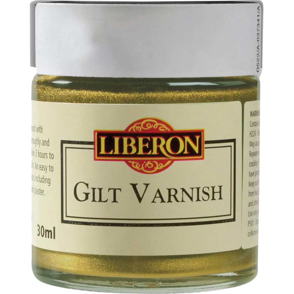 Photo of Liberon Gilt Varnish 30ml Compiegne