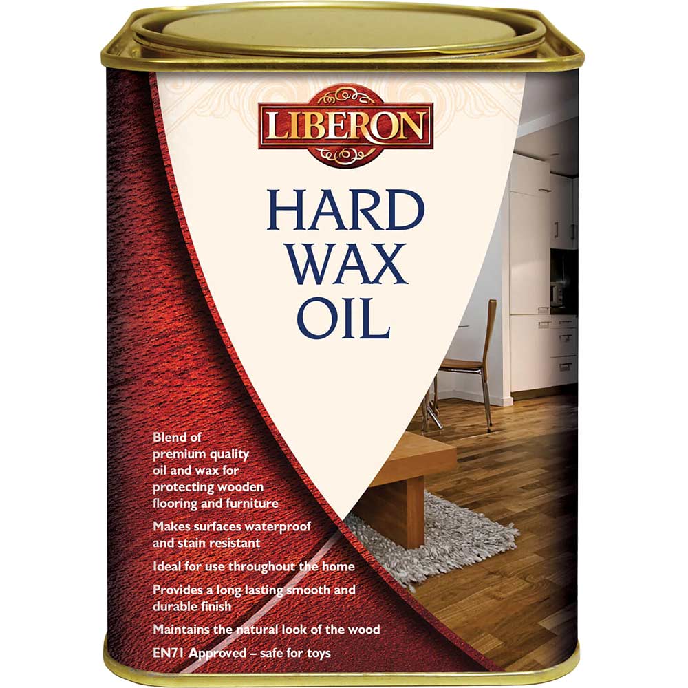 Photo of Liberon Hard Wax Oil 1l Clear Matt