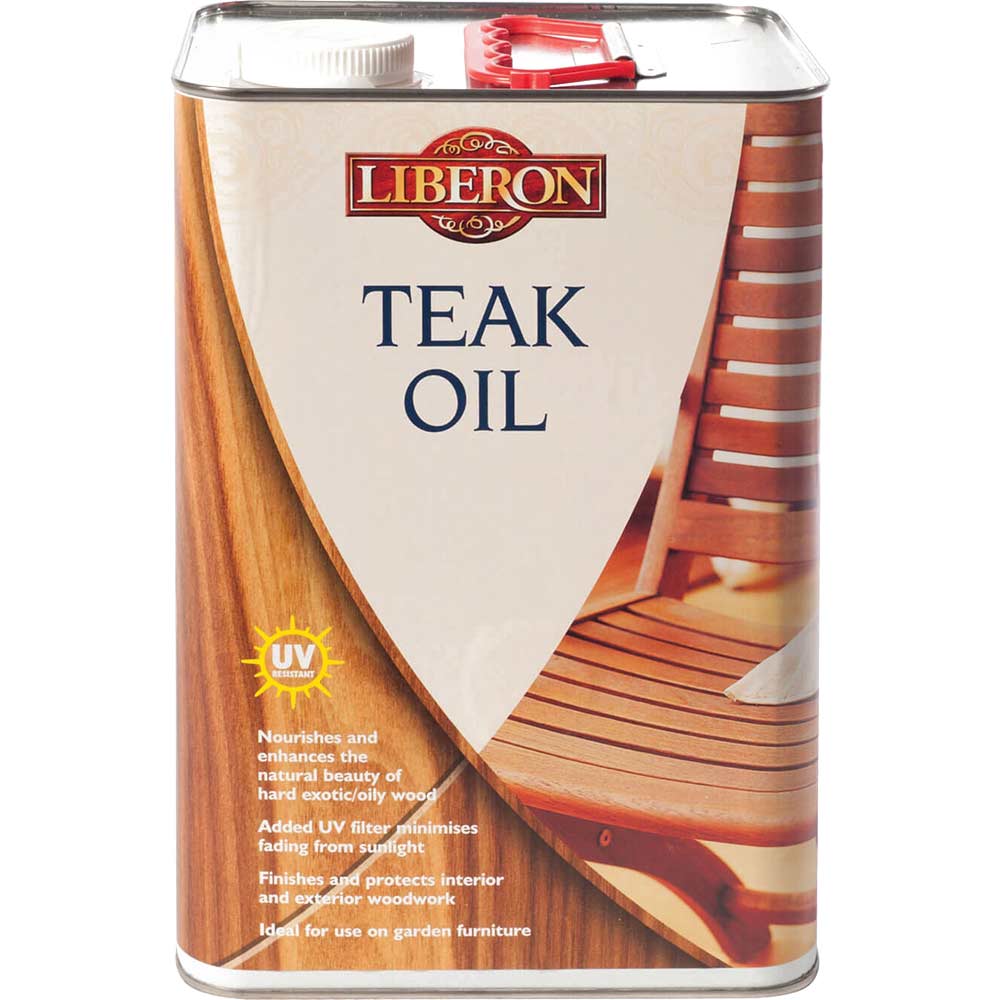 Photo of Liberon Teak Oil With Uv 5l