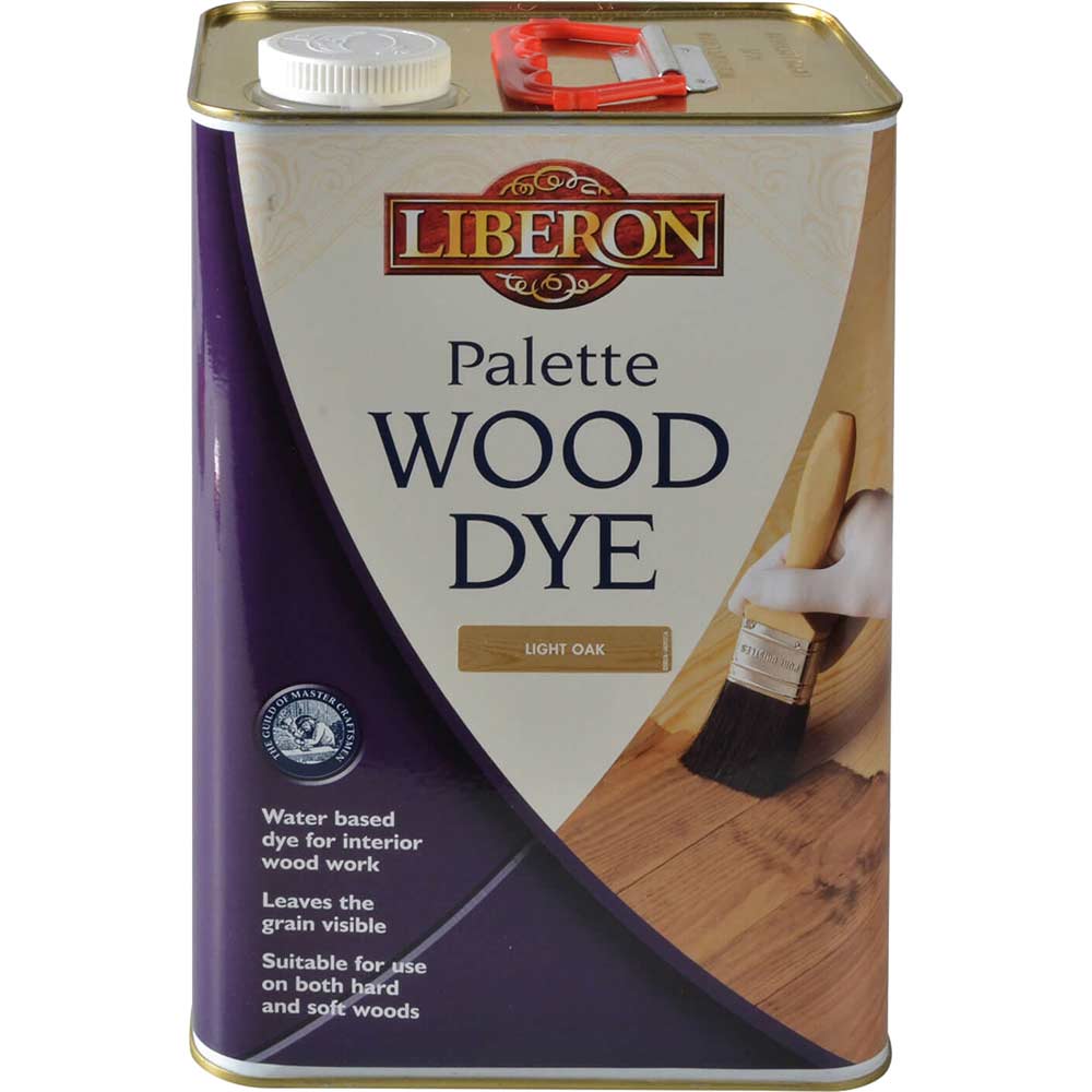 Photo of Liberon Palette Wood Dye Light Oak 5l