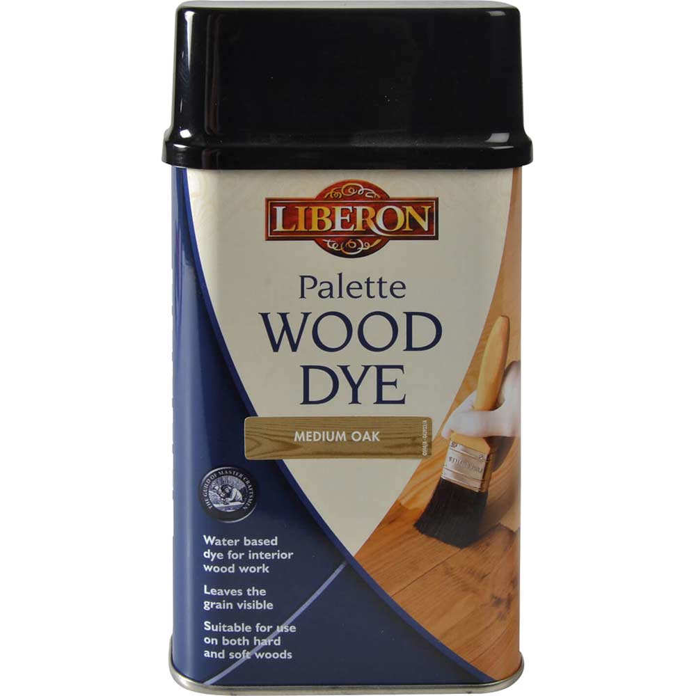 Photo of Liberon Palette Wood Dye Medium Oak 500ml