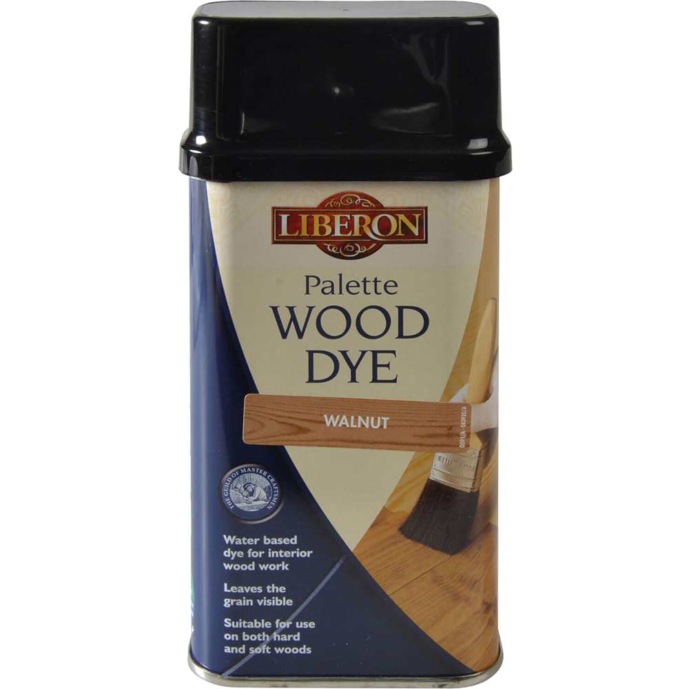 Image of Liberon Palette Wood Dye Walnut 250ml