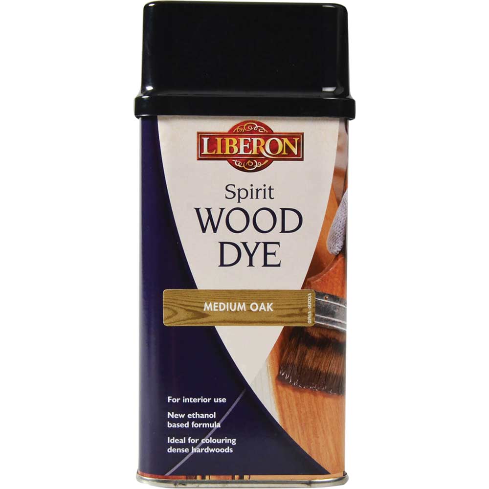 Photo of Liberon Spirit Wood Dye Medium Oak 250ml
