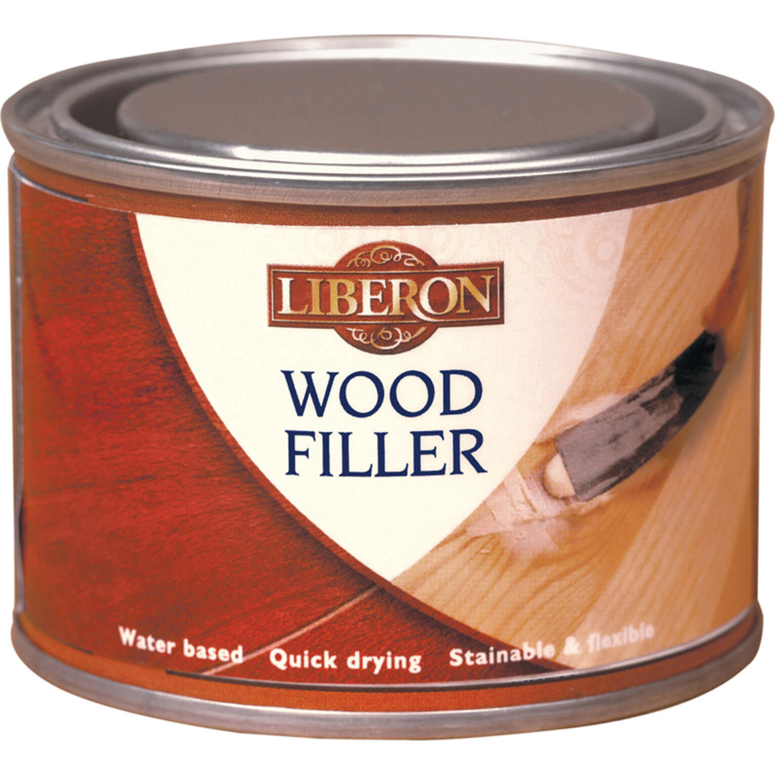 Image of Liberon Wood Filler Mahogany 125ml