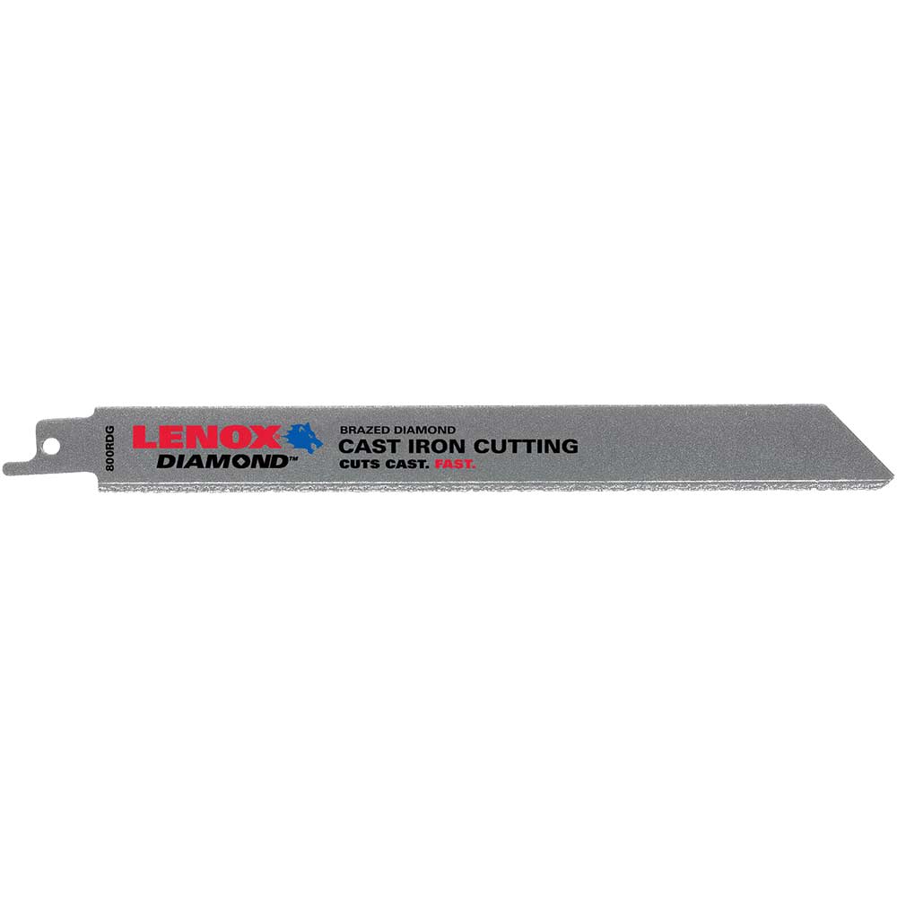 Photo of Lenox Diamond Cast Iron Cutting Reciprocating Saw Blades 200mm Pack Of 1