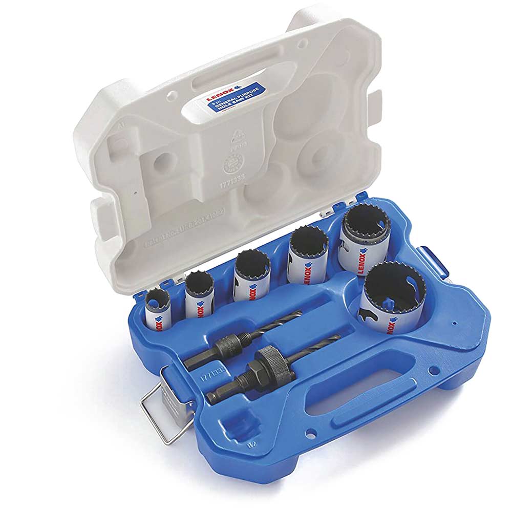 Photo of Lenox 9 Piece Electricians Hole Saw Set