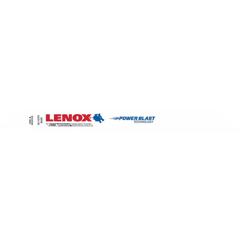 Photo of Lenox 10/14tpi General Purpose Reciprocating Saw Blades 203mm Pack Of 5