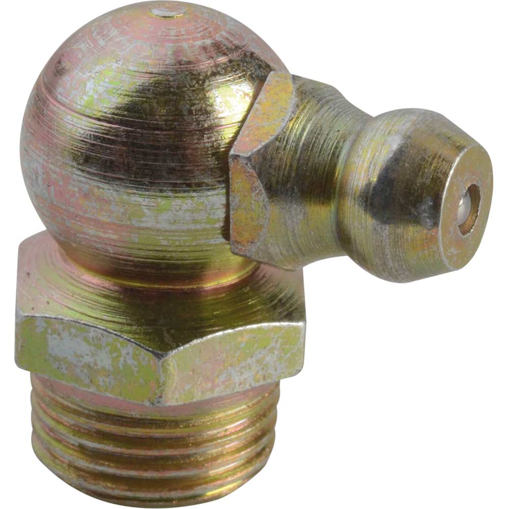 Image of Lumatic 1/8 BSP Hydraulic Grease Nipple 90 Deg Angle