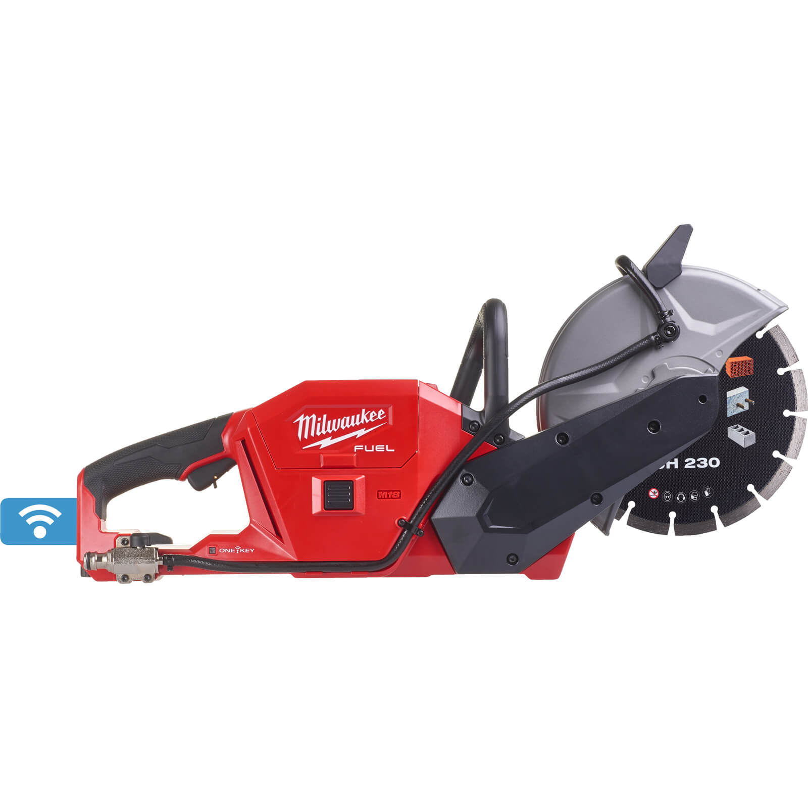 Image of Milwaukee M18 FCOS230 Fuel 18v Cordless Brushless Cut Off Saw 230mm No Batteries No Charger