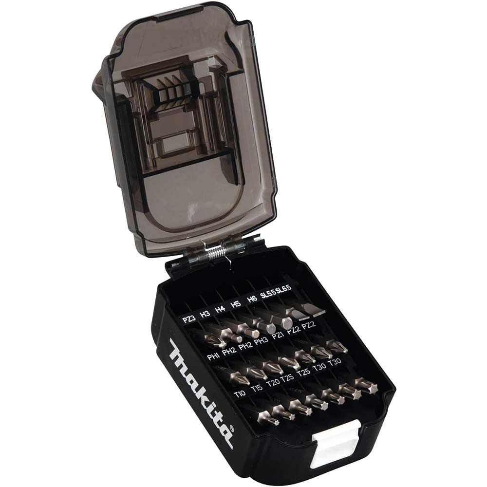 Photo of Makita 21 Piece Screwdriver Bit Set In Battery Case