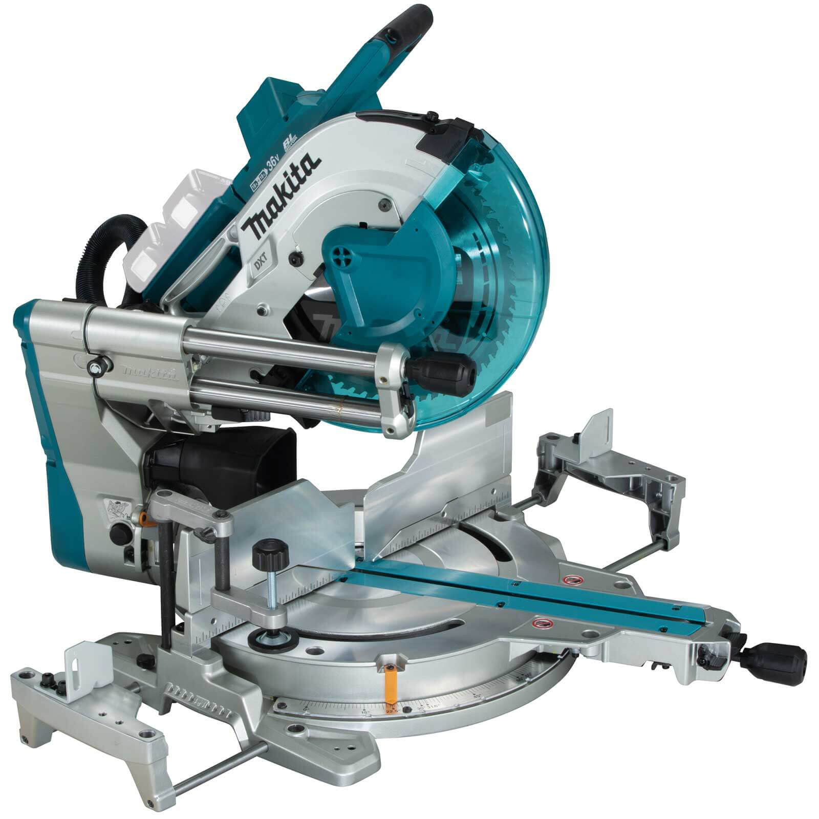 Photo of Makita Dls211zu Twin 18v Lxt Cordless Brushless Mitre Saw 305mm No Batteries No Charger No Case