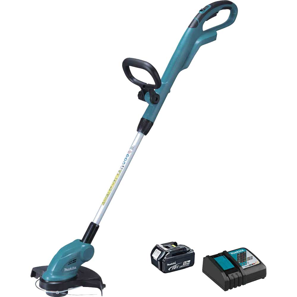 Makita DUR181 18v LXT Cordless Grass Trimmer 260mm 1 x 5ah Li-ion Charger