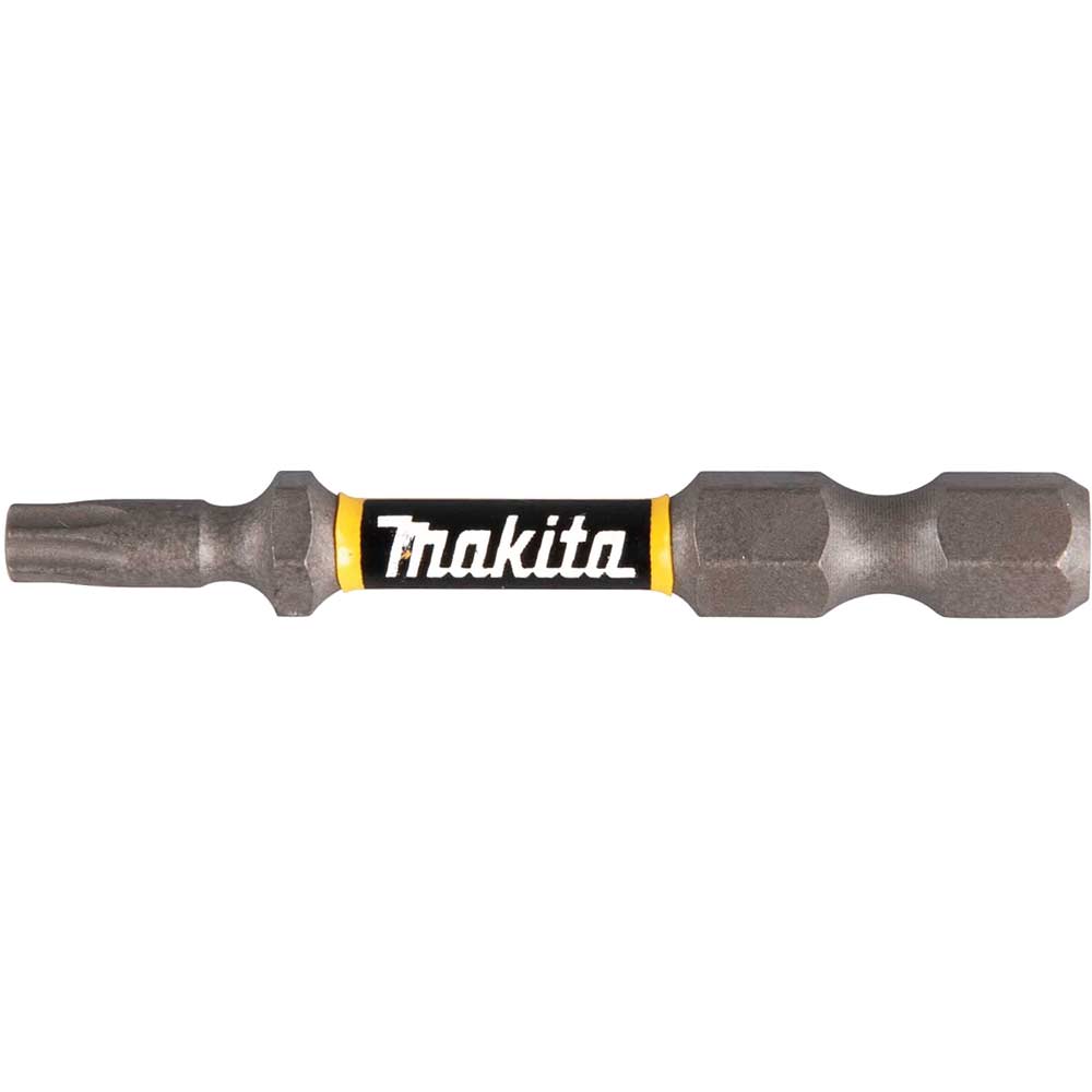 Photo of Makita Impact Premier Double Torsion Torx Screwdriver Bits T20 50mm Pack Of 2