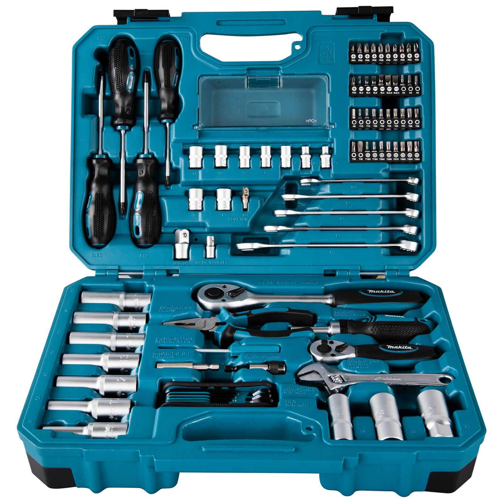 samfund mesh Arashigaoka Makita 87 Piece Mechanics Tool Set | Tool Kits